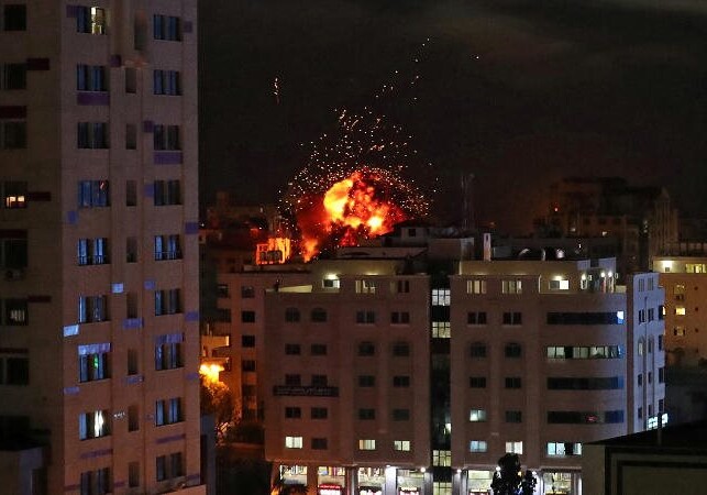 Израиль ударил по сектору Газа в ответ на пуск ракеты