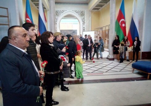 Азербайджанцы Москвы отметили День Победы (Фото)