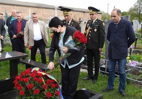 В Полтаве почтена память Олега Бабака, убитого армянами в Губадлы (Фото)