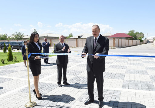 Президент Азербайджана открыл ряд объектов в Нахчыване (Фото-Добавлено)