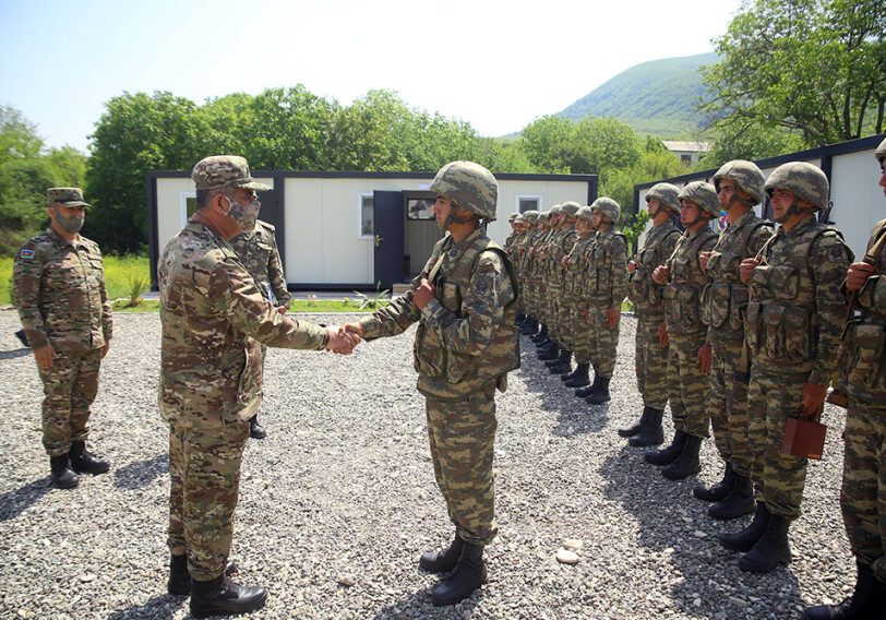 На освобожденных территориях Азербайджана введены в эксплуатацию 20 воинских частей модульного и контейнерного типа (Фото)