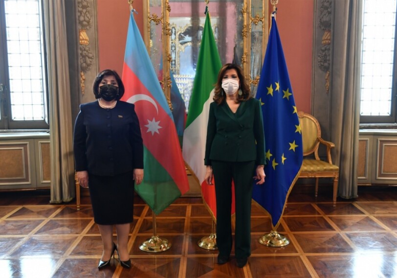 В Риме обсуждены перспективы развития связей между парламентами Азербайджана и Италии (Фото)