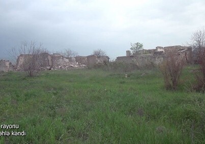 Минобороны АР показало руины села Тепемехля Агдамского района (Видео)