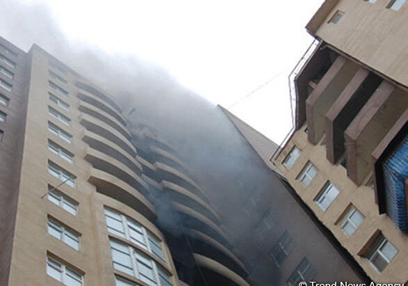 В Хырдалане произошел взрыв в многоэтажном жилом здании