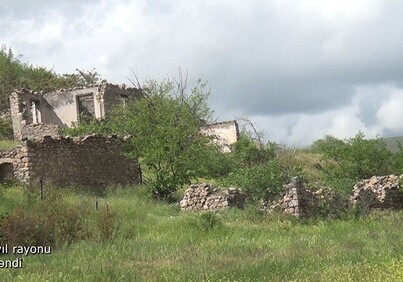 Минобороны АР показало руины села Сирик Джебраильского района (Видео)