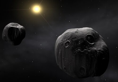 К Земле приближаются два крупных астероида