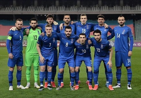 Сборная Азербайджана занимает 110-ю строчку в рейтинге ФИФА 