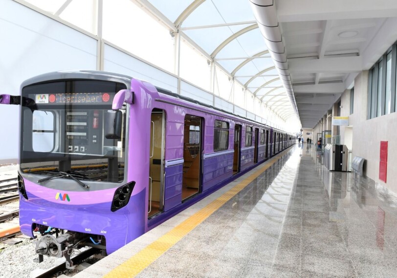 В Баку строится наземная станция метро 
