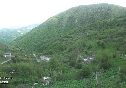 Кадры из села Джемилли Кяльбаджарского района (Видео)