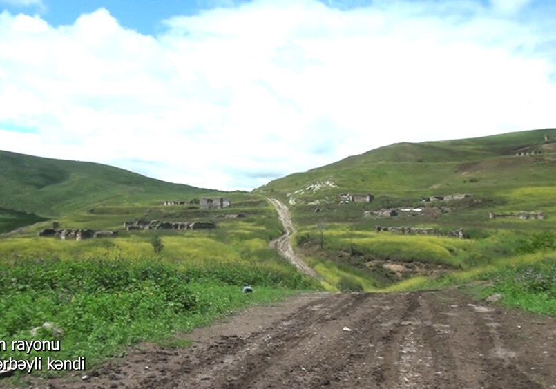 Видеокадры из села Искендербейли Зангиланского района