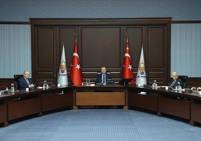 Эрдоган принял делегацию правящей партии Азербайджана (Фото)