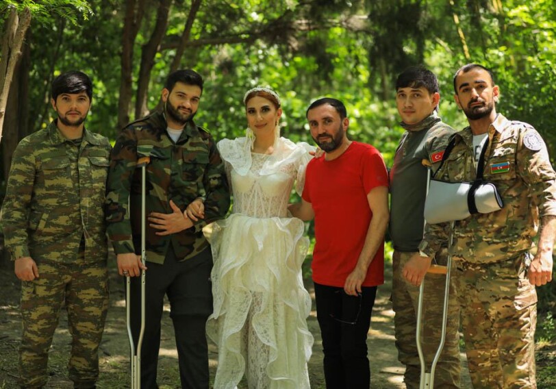 Представлен проект «Моя Шуша» на музыку вдовы пилота-шехида Рашада Атакишиева с участием карабахских гази (Фото-Видео)