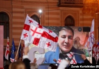 Партия Саакашвили вошла в парламент Грузии