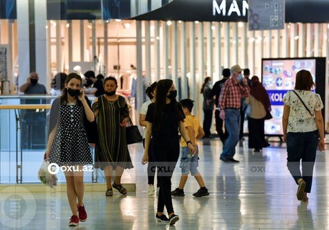 Торговые центры и моллы в Азербайджане вновь открыли свои двери (Фото)