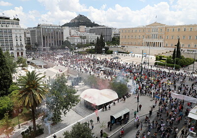 Греки устроили забастовку против четырехдневной рабочей недели
