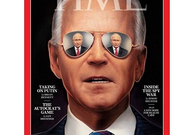Журнал Time поместил на обложку Путина и Байдена