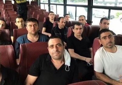 Опубликована фотография переданных Армении 15 армянских военных  