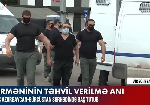 Обнародованы кадры передачи 15 военных армян (Видео)