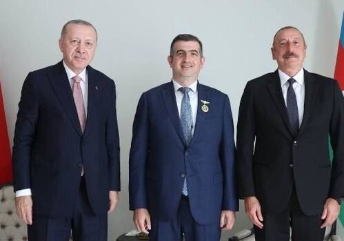 Ильхам Алиев наградил Халука Байрактара орденом «Карабах» (Фото)