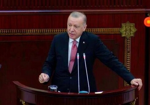 Эрдоган: «Сегодня Турция находится рядом с Азербайджаном, так будет и впредь» (Видео)