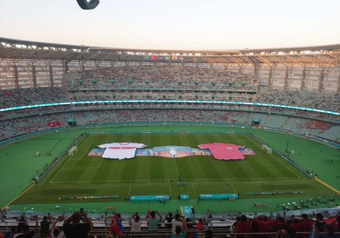 УЕФА насчитал на бакинском матче Турция–Уэльс менее 20 000 зрителей