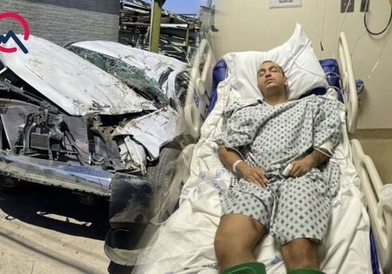 Сын Нуры Сури попал в аварию в Калифорнии (Фото-Видео)