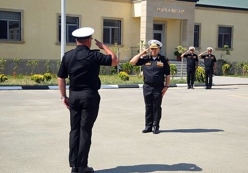 В ВМС Азербайджана состоялось мероприятие по случаю Дня Вооруженных сил (Фото)