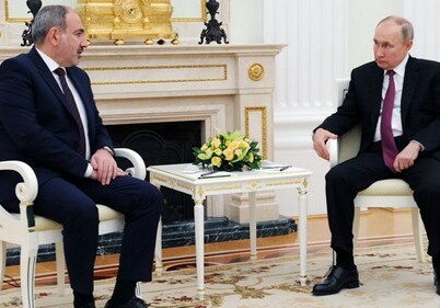 Путин провел переговоры с Пашиняном