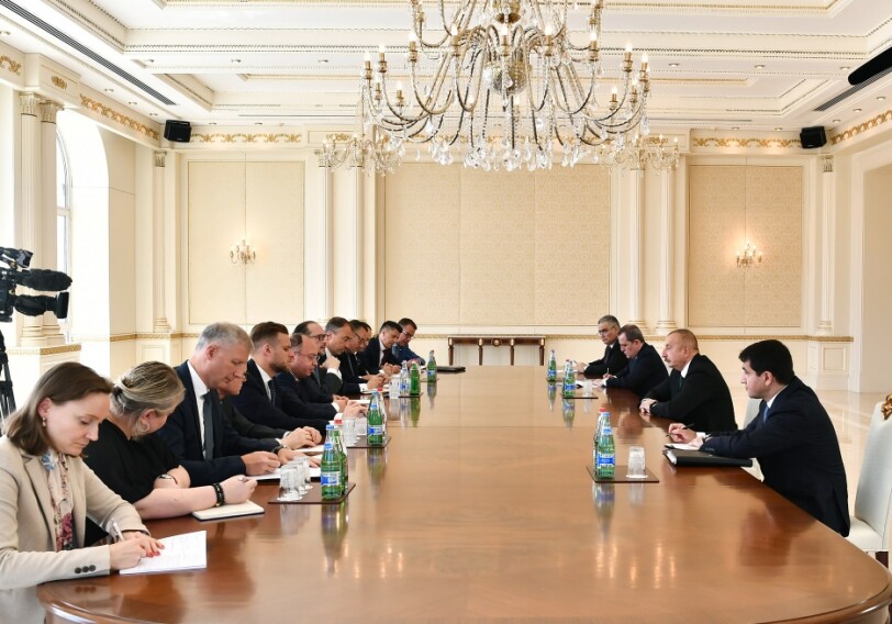 Ильхам Алиев принял министров иностранных дел Румынии, Австрии, Литвы и делегацию ЕС (Фото-Обновлено) 