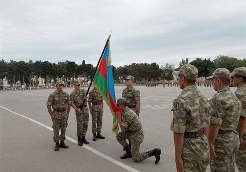 В ВС Азербайджана завершился процесс распределения призывников по воинским частям