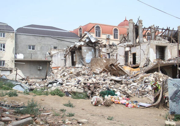 В Гяндже пострадавшим от армянского террора предоставили квартиры