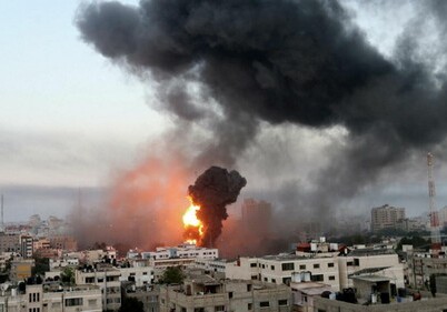 Израиль нанес удар по объектам ХАМАС в Газе
