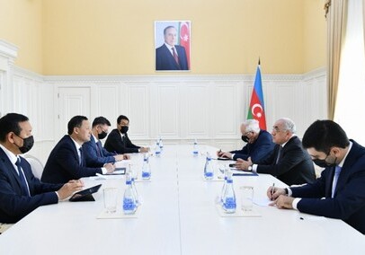 Али Асадов встретился с министром иностранных дел Кыргызстана