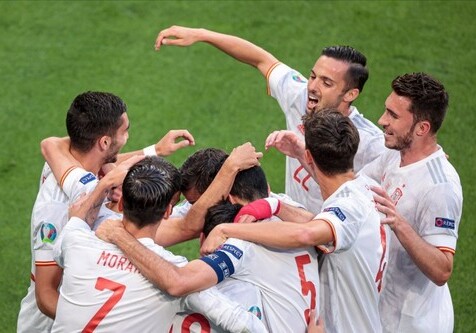 Сборная Испании обыграла Швейцарию и стала первым полуфиналистом Евро (Видео)