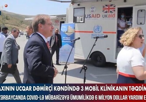 ВОЗ передала Азербайджану три мобильные клиники (Видео)