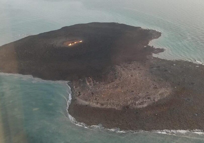 Минэкологии: Остров Дашлы возник давно в результате извержения вулкана