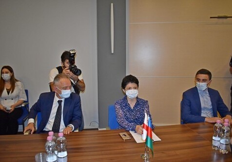 Министр культуры Азербайджана встретился с грузинским коллегой (Фото)