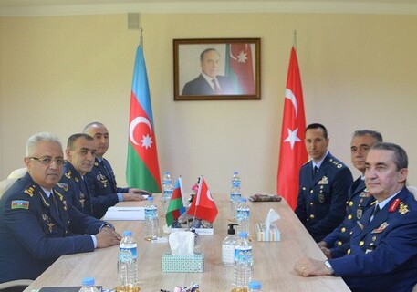 Обсуждены вопросы расширения связей между ВВС Азербайджана и Турции (Фото-Видео)
