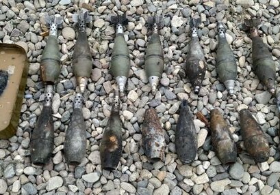 В Джебраиле обнаружены фосфорные боеприпасы (Фото)