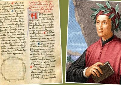 Ученые впервые увидели почерк Данте Алигьери
