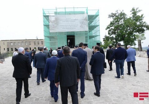 Руководители религиозных общин Азербайджана посетили Русскую православную церковь в Шуше (Фото)