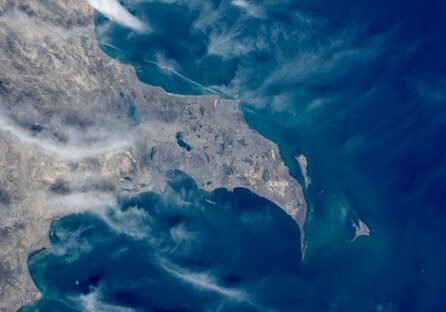 Как выглядит Азербайджан из космоса?