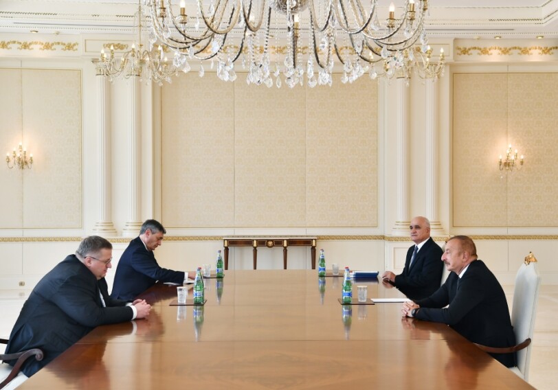 Президент Ильхам Алиев принял заместителя премьер-министра России (Фото-Видео-Добавлено)