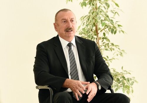Ильхам Алиев: «По неофициальным каналам до нас доходит информация, что Армения не готова подписать мирный договор»