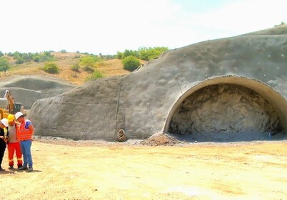 Начато строительство тоннелей на дороге Новый Ахмедбейли-Физули-Шуша (Фото)