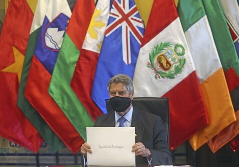 Президент Перу принял верительные грамоты посла Азербайджана (Фото)