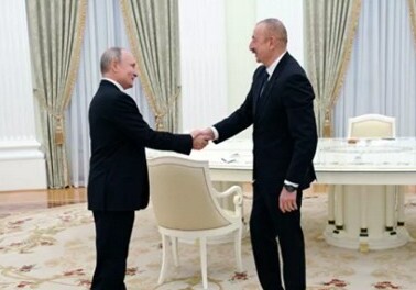 Владимир Путин поблагодарил Ильхама Алиева за нахождение компромиссных решений по Карабаху