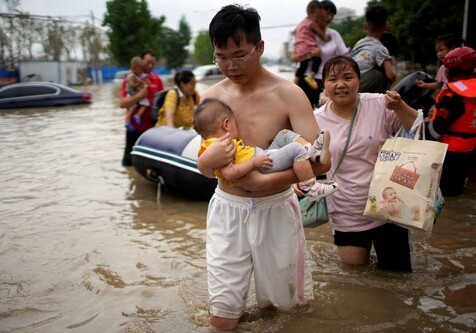 Власти Китая эвакуировали более 1,6 млн человек из-за шторма «Иньфа» (Фото)
