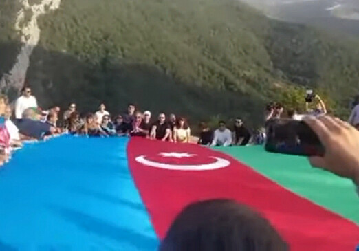 Представители азербайджанской диаспоры посетили Джыдыр дюзю (Видео)
