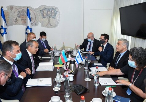 Микаил Джаббаров встретился с министром иностранных дел Израиля